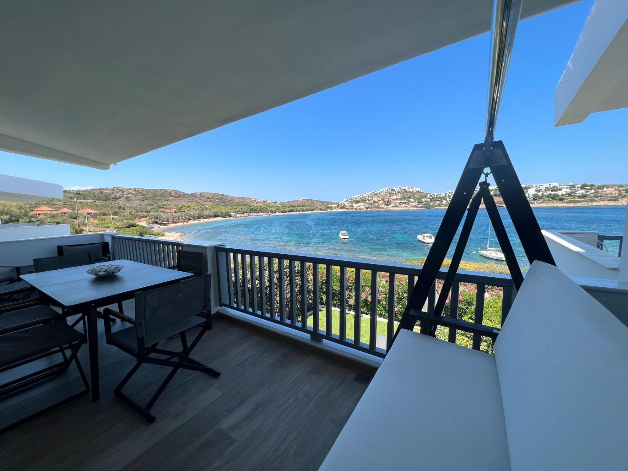 Sounio - Waterfront Luxury Spa Villa Pounta Zeza 170 Sqm On Private Beach Sunion Zewnętrze zdjęcie