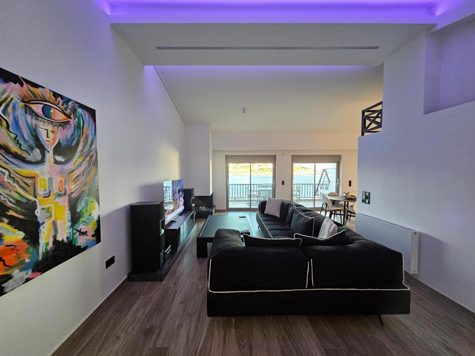 Sounio - Waterfront Luxury Spa Villa Pounta Zeza 170 Sqm On Private Beach Sunion Zewnętrze zdjęcie