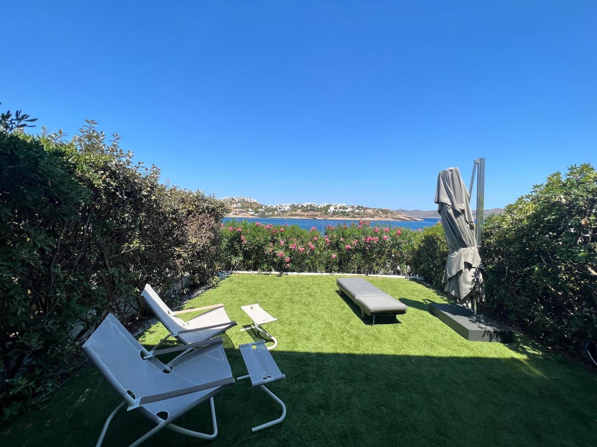 Sounio - Waterfront Luxury Spa Villa Pounta Zeza 170 Sqm On Private Beach Sunion Zewnętrze zdjęcie