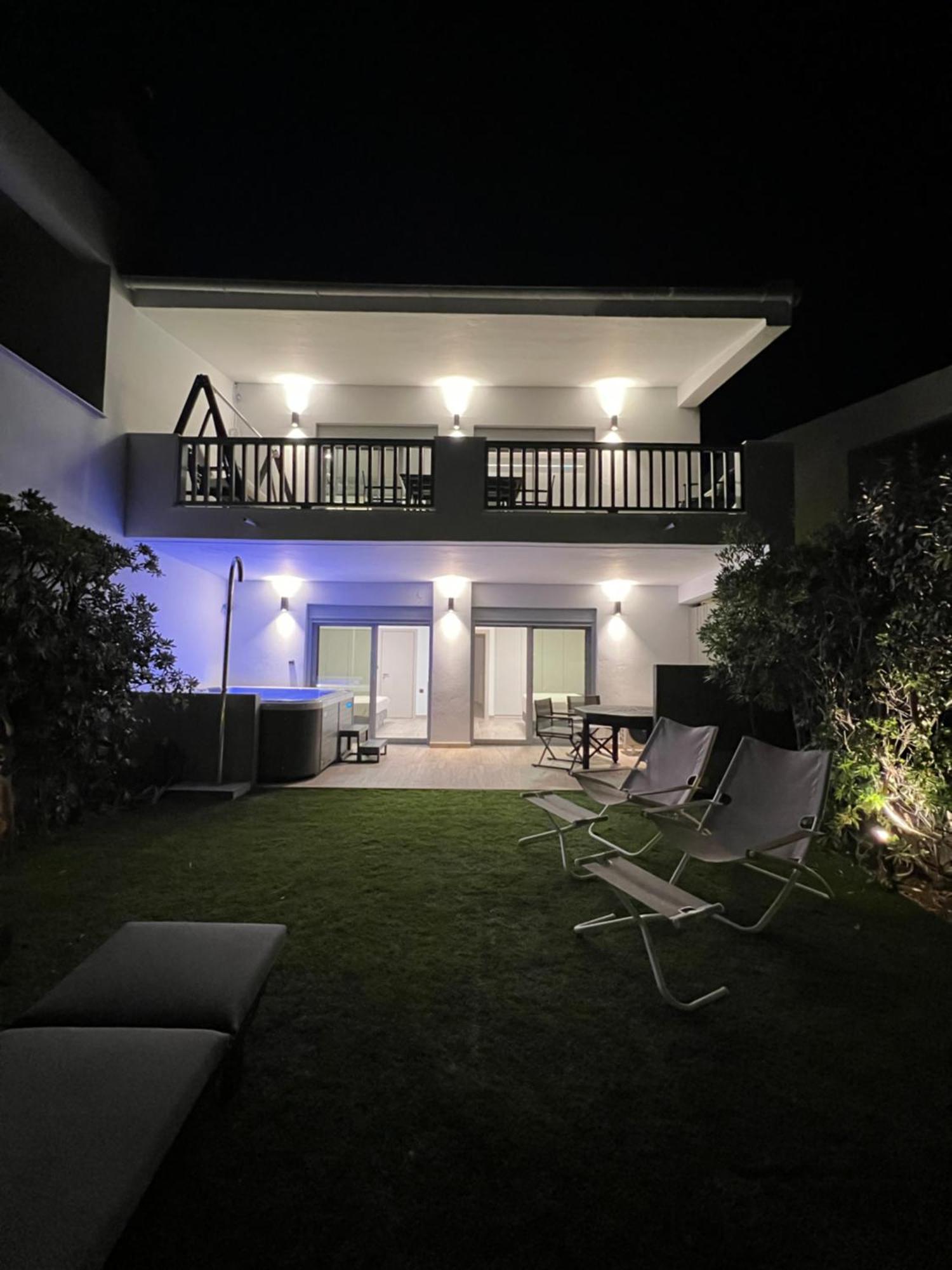 Sounio - Waterfront Luxury Spa Villa Pounta Zeza 170 Sqm On Private Beach Sunion Zewnętrze zdjęcie
