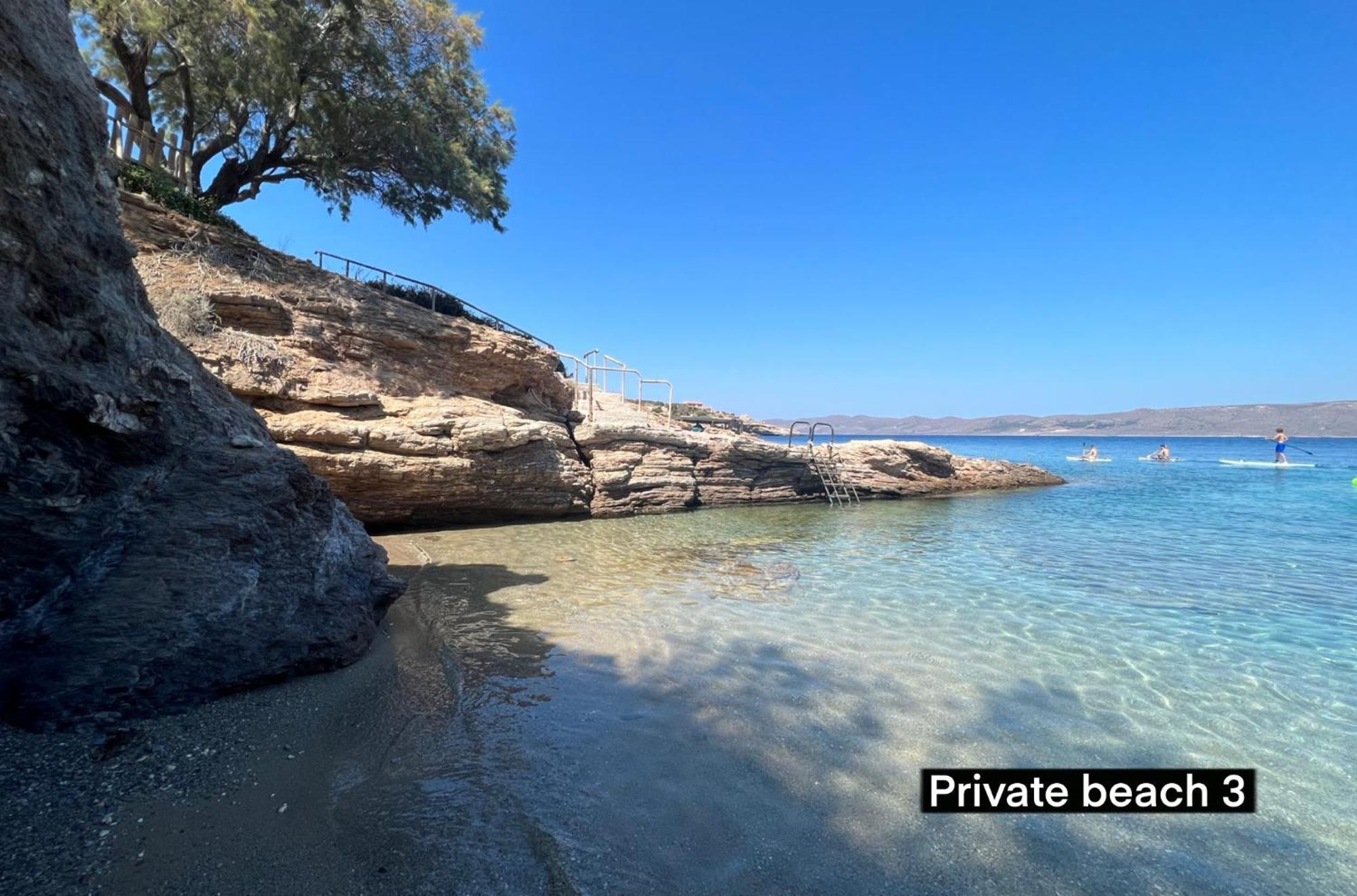 Sounio - Waterfront Luxury Spa Villa Pounta Zeza 170 Sqm On Private Beach Sunion Zewnętrze zdjęcie
